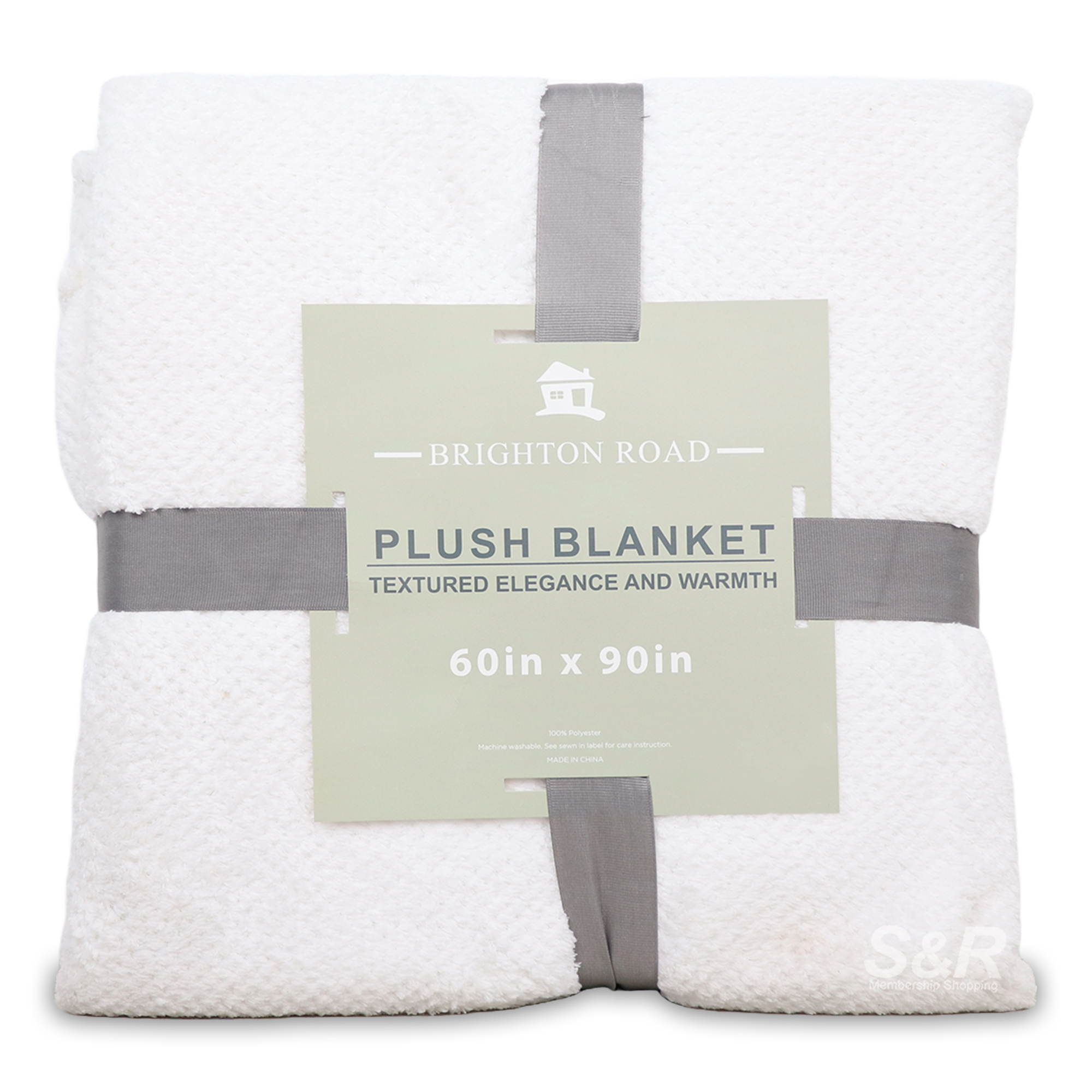 Brighton Road Plush Blanket 60in x 90in